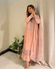 PINK LUSTRE – Pink Embellished Silk Kurta Palazzo — Festive Party Wear 3-Piece