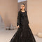 ONYX NOIR – Black Net Embroidered Lehenga Choli — Party Wear 3-Piece