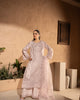 LILAC PETAL – Lilac Organza Kurta Palazzo — Pakistani Party Wear 3-Piece